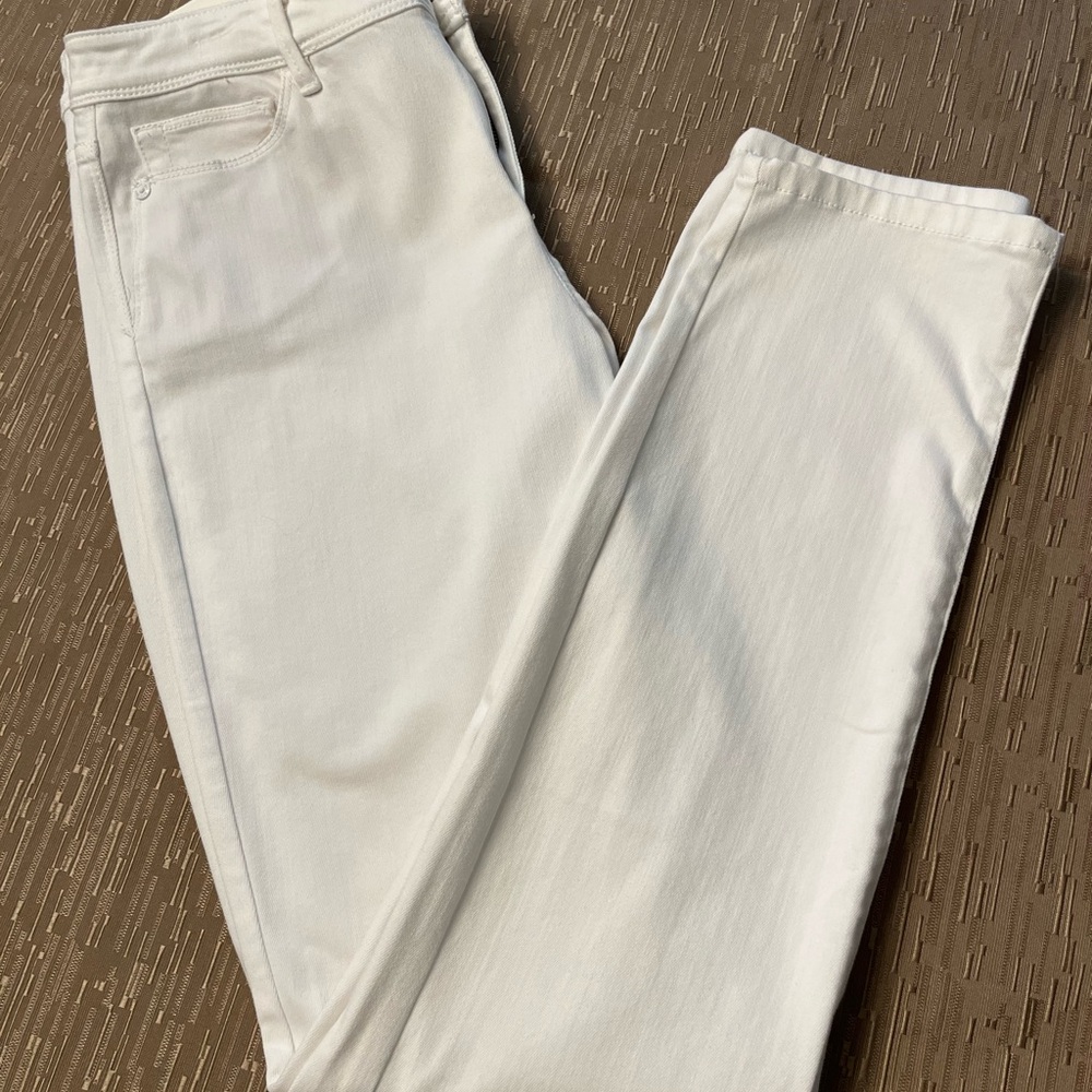 J. Jill Women's White Ankle & Cropped Jeans